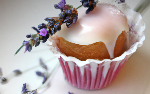 Cupcake de mariage romantique rose lavande