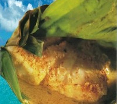 Filets d'empereur à la feuille de bananier