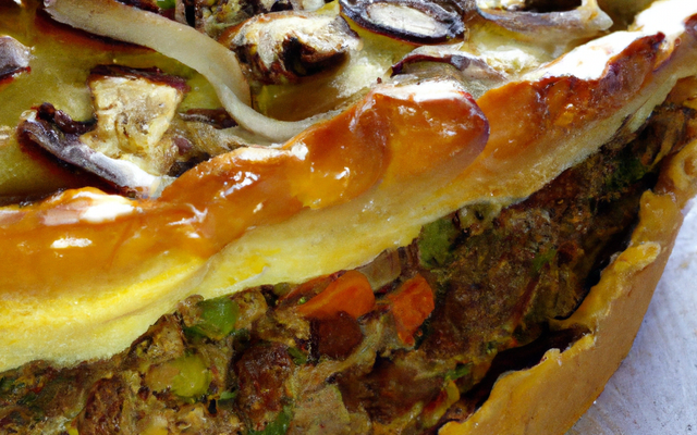 Tourte à la viande et aux légumes