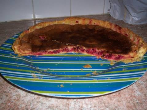 Tarte aux groseilles