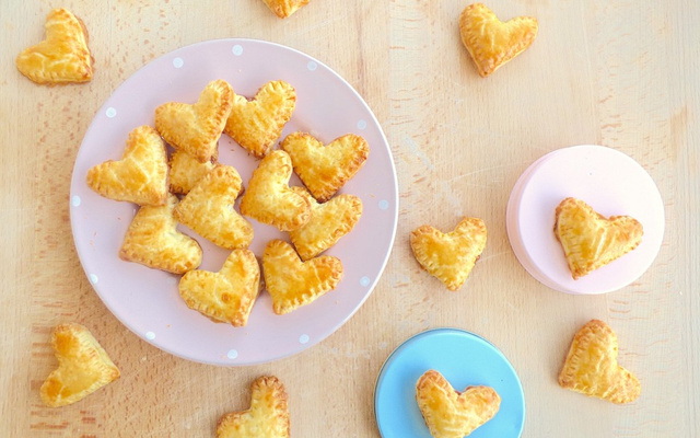 Mini pies Saint-Valentin