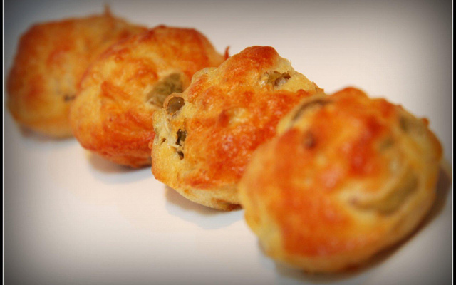 Mini muffins thon olive