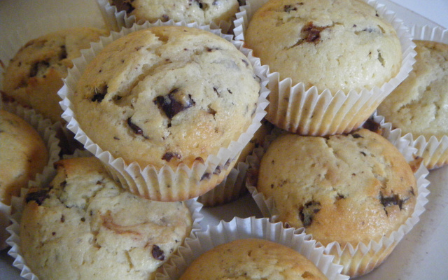 Muffins pépites de chcolat