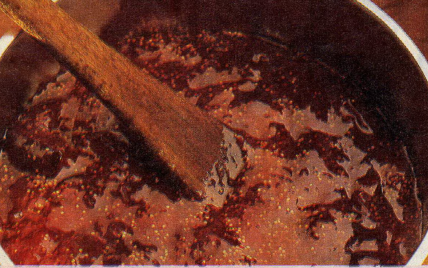 Confiture de figues au thym