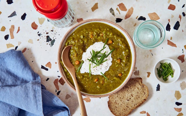 Pois cassés au Cookeo