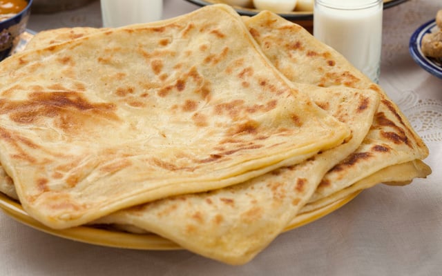 Crêpes feuilletées ou Msemmens