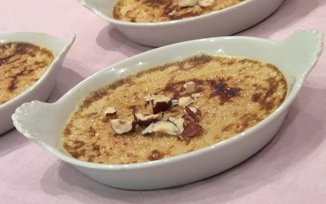 Crème brûlée au foie gras gourmande