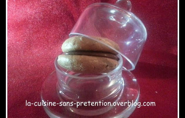 Macaron au nutella...