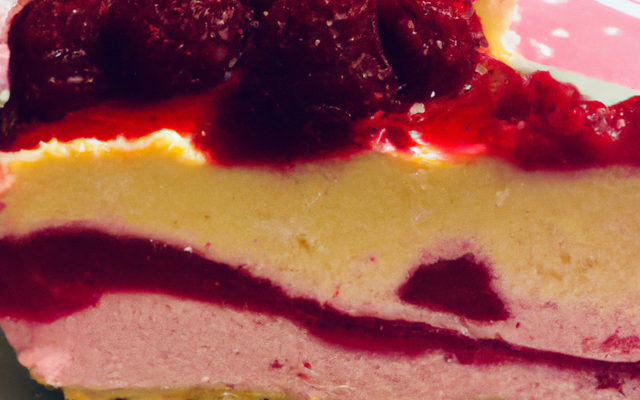 Gâteau aux framboises (et tofu soyeux, sans beurre!)