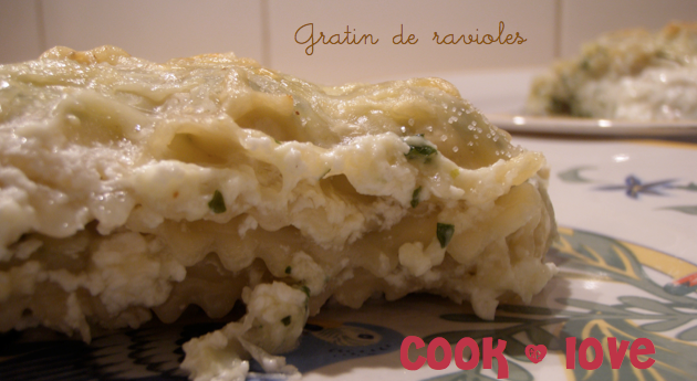 Gratin de ravioles du Royans
