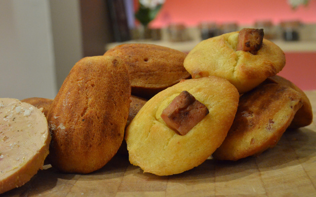 Madeleines au foie gras faciles