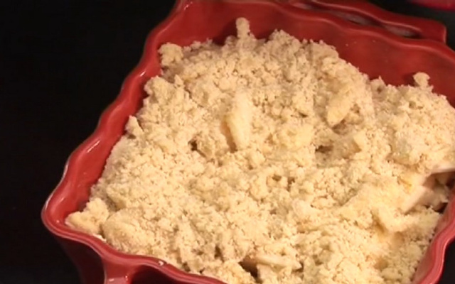 Crumble aux pommes recette rapide