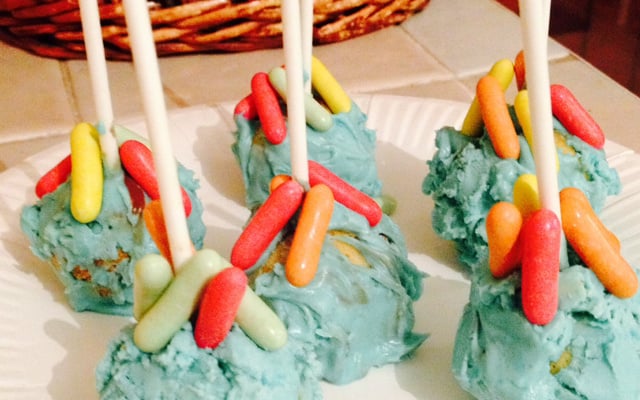 Cakes pops d'Halloween