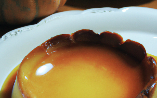 Le flan et la citrouille