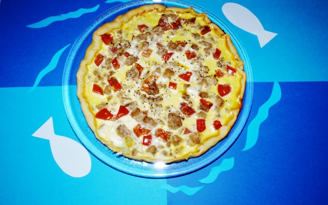 Tarte thon, tomate et mascarpone