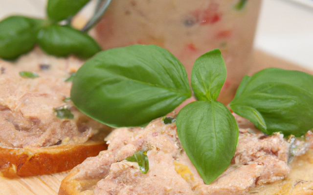 Rillettes de Thon au basilic frais