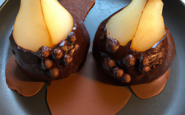 Duo irrésistible poire-chocolat