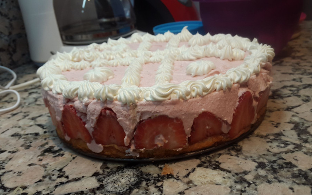 Gourmandise fraise mascarpone