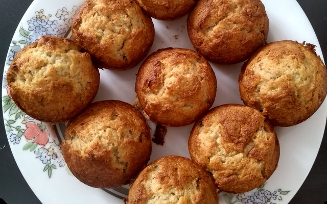 Gâteau sans œuf à la banane