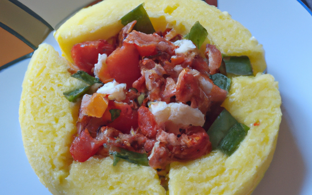 Polenta tricolore