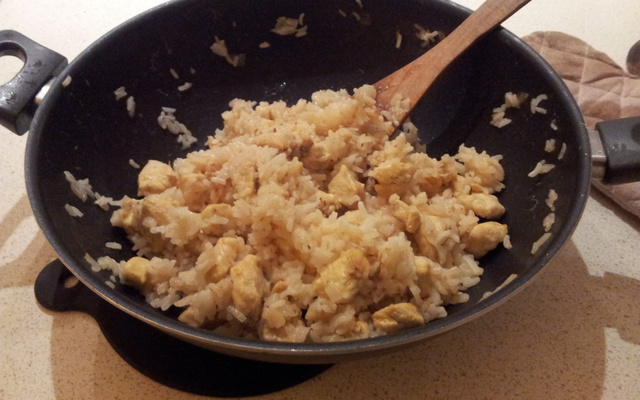 Poulet et riz citronné