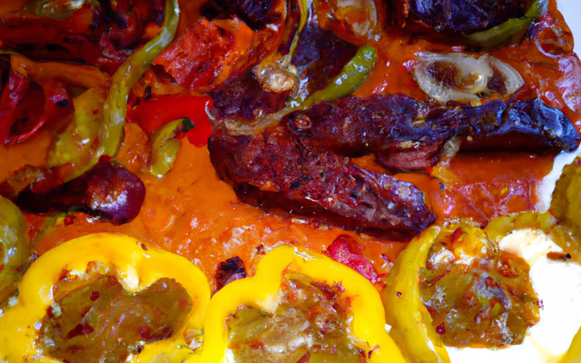 Sauce poivron chorizo