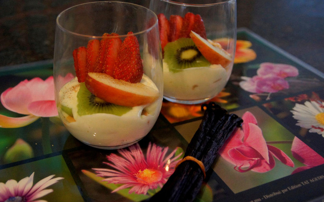 Verrines aux fruits de saisons