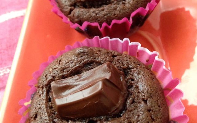 Muffin cœur choco