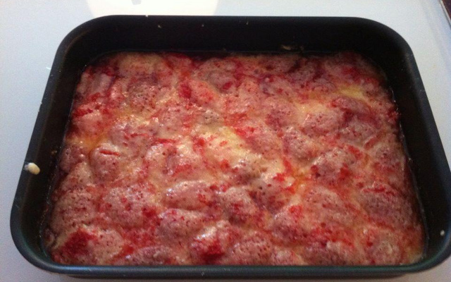 Crumble aux fraises facile