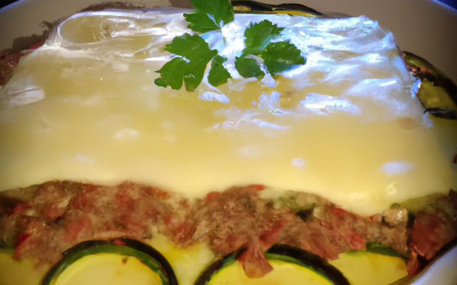 Hachis parmentier aux courgettes