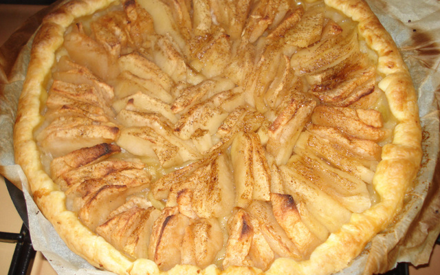 Tarte aux pommes crousti-fondante