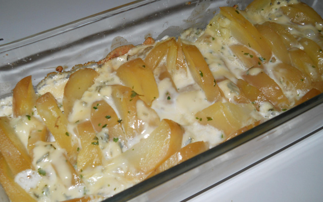 Gratin de pommes de terre à la Fourme d'Ambert