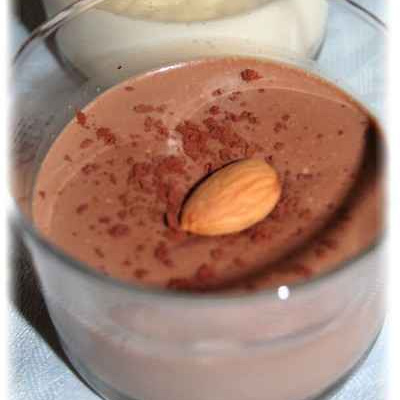 Panna cotta Bourbon-cacao