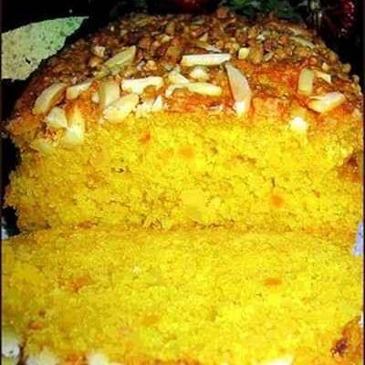 Cake au potiron et aux amandes
