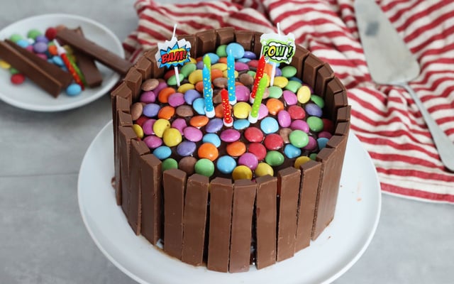 Gâteau d’anniversaire au chocolat