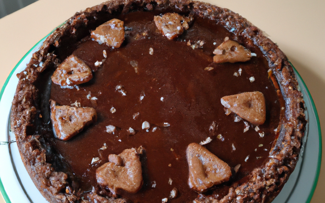 Gâteau savoureux au chocolat