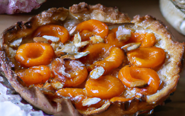 Tarte aux abricots aux amandes