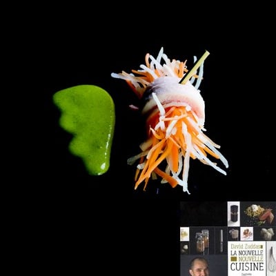 Bouchées de légumes, poulet vapeur et trempette de cacahuètes