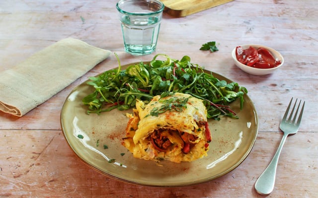 Rolls de pommes de terre farcis façon tacos