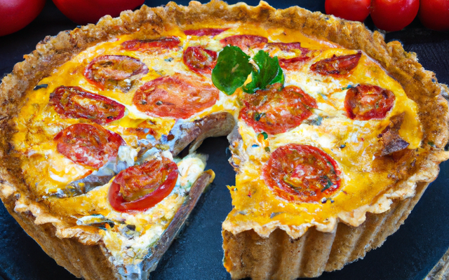 Quiche tomates thon