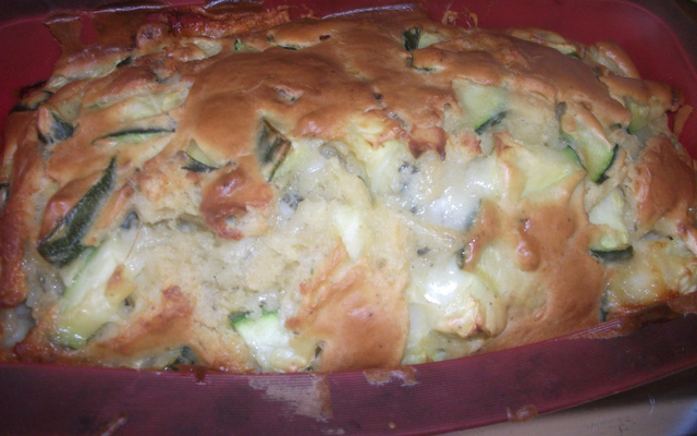Cake chèvre-courgettes