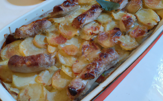 Gratin de Boudins aux Pommes