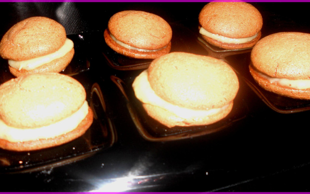 Macarons choco bananes