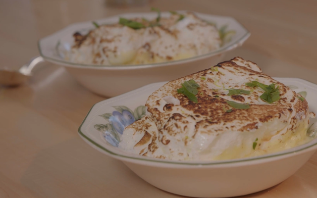 Ile flottante à la verveine