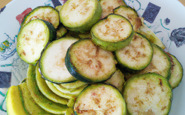 Alliance de courgette et banane