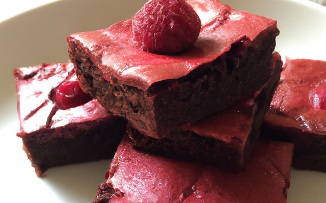 Brownies framboises
