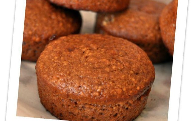 Muffins aux carambars cœur tout choco