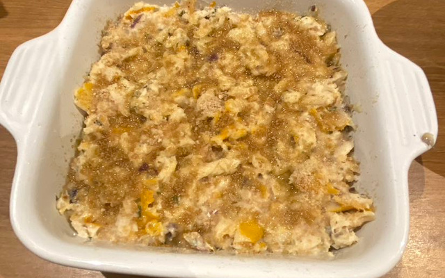 Haddock fumé en gratin à la crème citronnée