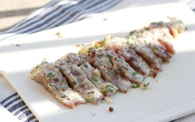 Maquereau mariné à la suédoise