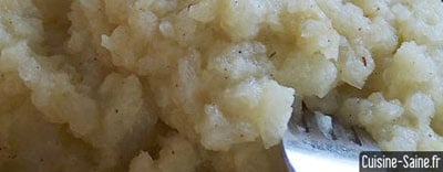 Purée de chou rave